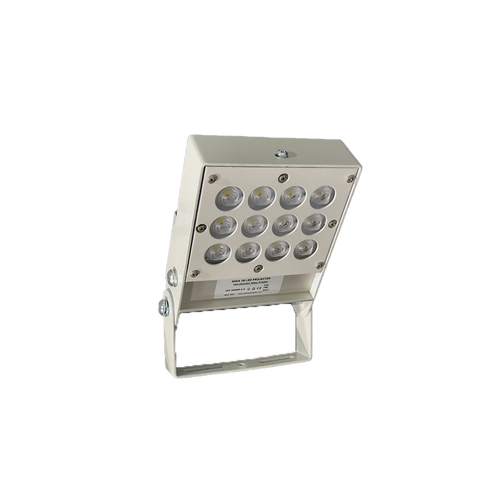 Dış Mekan  1 Modüllü 50W Led Projektör